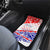 Forever Croatia Car Mats Hrvatska Trobojnica Checkerboard - Wonder Print Shop