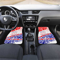 Forever Croatia Car Mats Hrvatska Trobojnica Checkerboard - Wonder Print Shop