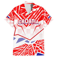 Forever Croatia Family Matching Mermaid Dress and Hawaiian Shirt Hrvatska Trobojnica Checkerboard - Wonder Print Shop