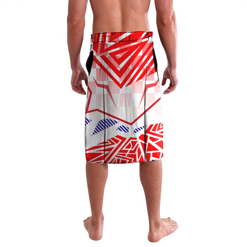 Forever Croatia Lavalava Hrvatska Trobojnica Checkerboard - Wonder Print Shop
