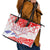 Forever Croatia Leather Tote Bag Hrvatska Trobojnica Checkerboard - Wonder Print Shop