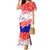 Forever Croatia Mermaid Dress Hrvatska Trobojnica Checkerboard - Wonder Print Shop