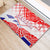 Forever Croatia Rubber Doormat Hrvatska Trobojnica Checkerboard - Wonder Print Shop