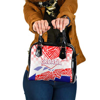 Forever Croatia Shoulder Handbag Hrvatska Trobojnica Checkerboard