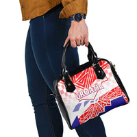Forever Croatia Shoulder Handbag Hrvatska Trobojnica Checkerboard