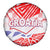 Forever Croatia Spare Tire Cover Hrvatska Trobojnica Checkerboard - Wonder Print Shop