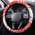 Forever Croatia Steering Wheel Cover Hrvatska Trobojnica Checkerboard - Wonder Print Shop