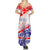 Forever Croatia Summer Maxi Dress Hrvatska Trobojnica Checkerboard - Wonder Print Shop