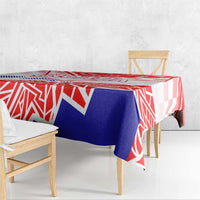 Forever Croatia Tablecloth Hrvatska Trobojnica Checkerboard - Wonder Print Shop
