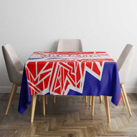 Forever Croatia Tablecloth Hrvatska Trobojnica Checkerboard - Wonder Print Shop