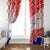 Forever Croatia Window Curtain Hrvatska Trobojnica Checkerboard - Wonder Print Shop