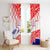 Forever Croatia Window Curtain Hrvatska Trobojnica Checkerboard - Wonder Print Shop