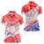 Forever Croatia Women Polo Shirt Hrvatska Trobojnica Checkerboard - Wonder Print Shop