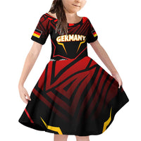 Forever Germany Family Matching Off Shoulder Short Dress and Hawaiian Shirt Deutschland Eagle - Wonder Print Shop