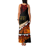 Forever Germany Family Matching Tank Maxi Dress and Hawaiian Shirt Deutschland Eagle - Wonder Print Shop