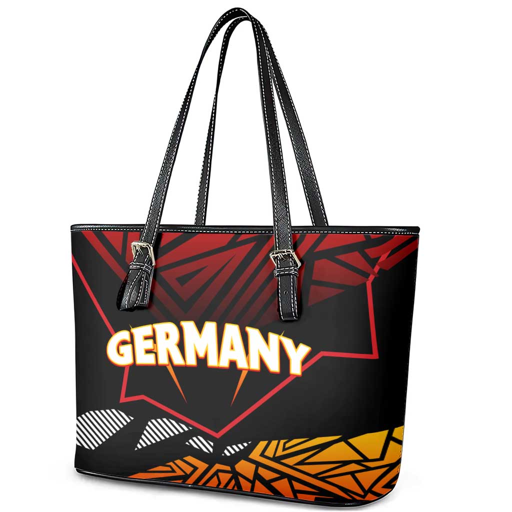 Forever Germany Leather Tote Bag Deutschland Eagle - Wonder Print Shop