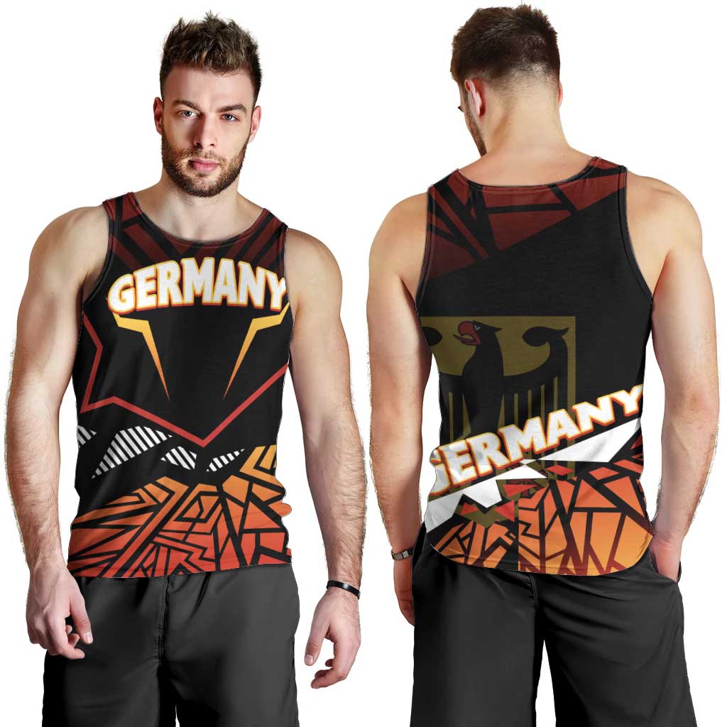 Forever Germany Men Tank Top Deutschland Eagle - Wonder Print Shop