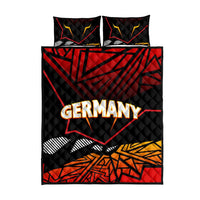 Forever Germany Quilt Bed Set Deutschland Eagle - Wonder Print Shop
