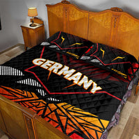 Forever Germany Quilt Bed Set Deutschland Eagle - Wonder Print Shop