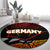 Forever Germany Round Carpet Deutschland Eagle