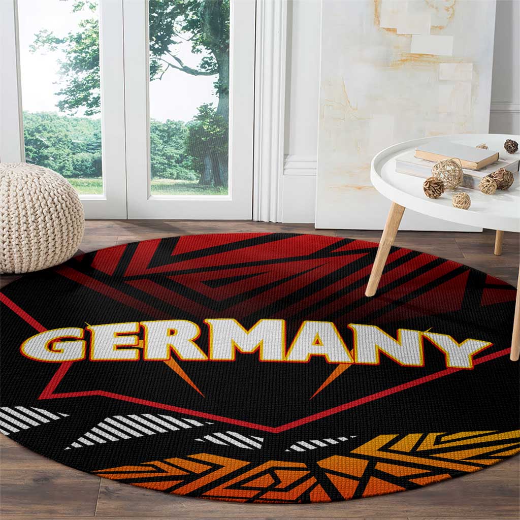 Forever Germany Round Carpet Deutschland Eagle