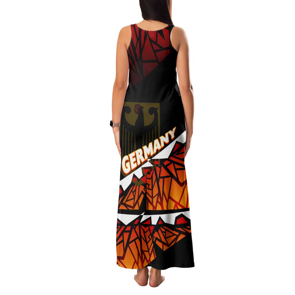 Forever Germany Tank Maxi Dress Deutschland Eagle - Wonder Print Shop