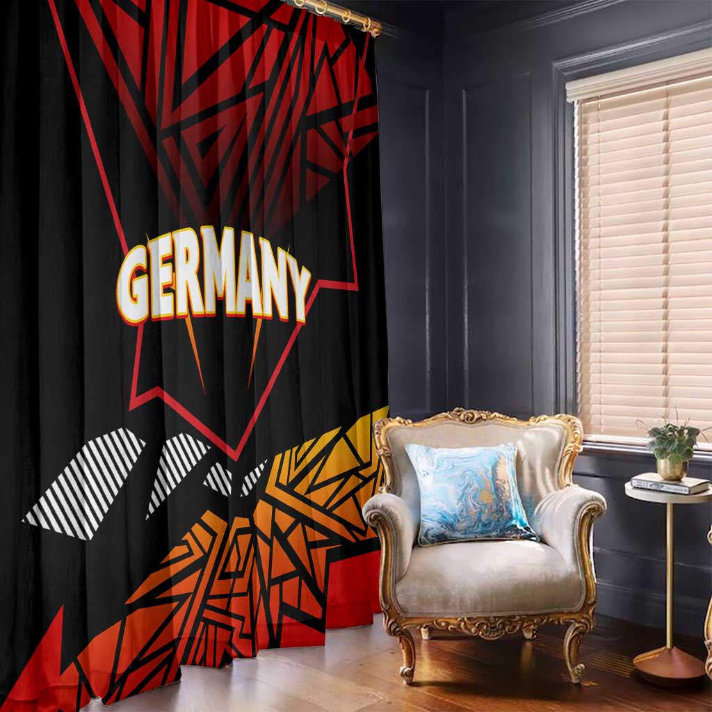 Forever Germany Window Curtain Deutschland Eagle - Wonder Print Shop
