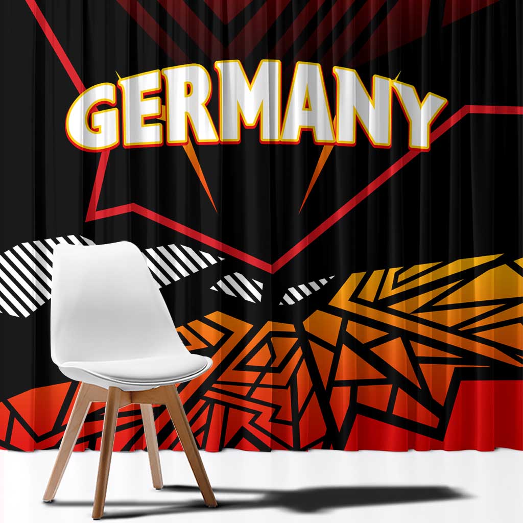 Forever Germany Window Curtain Deutschland Eagle - Wonder Print Shop