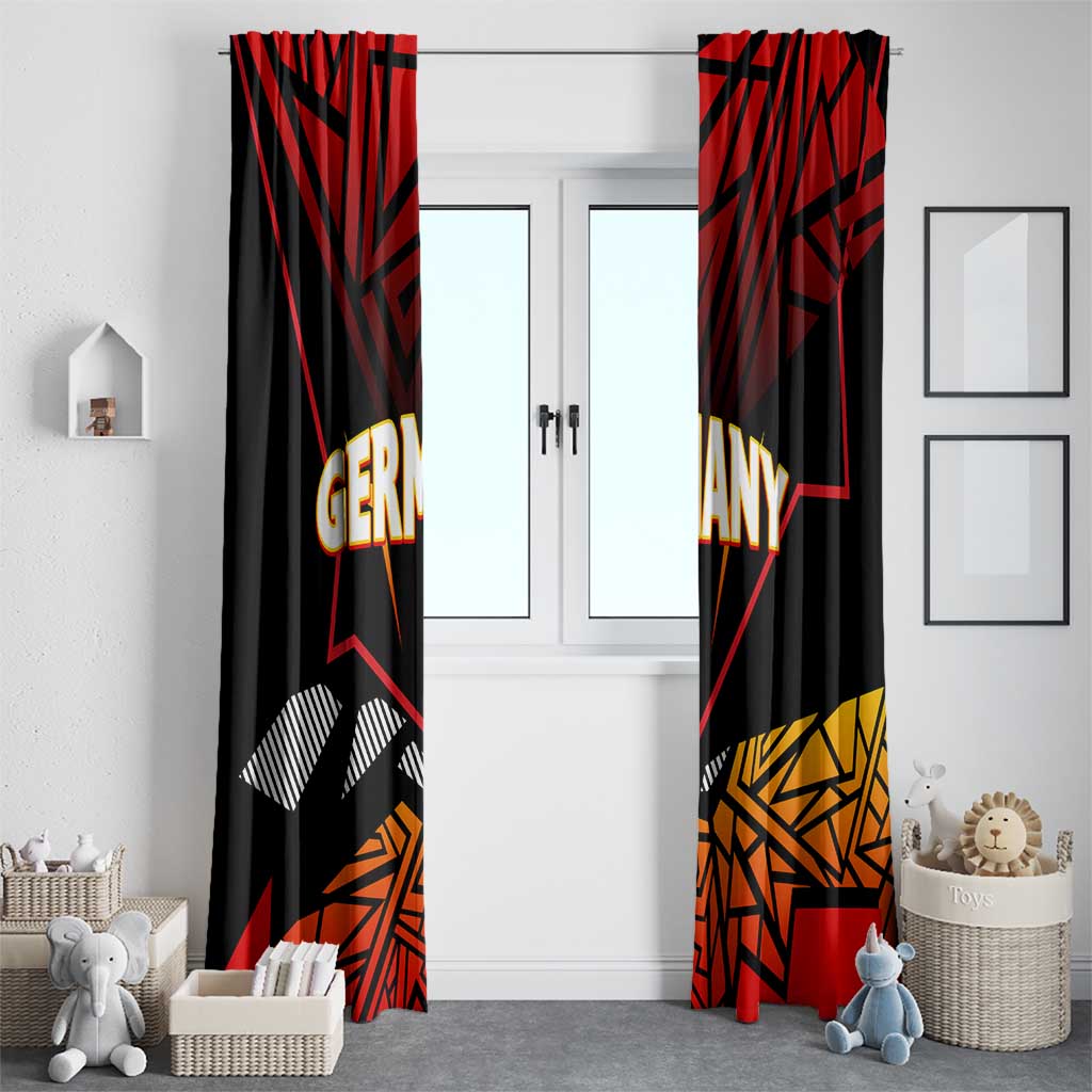 Forever Germany Window Curtain Deutschland Eagle - Wonder Print Shop