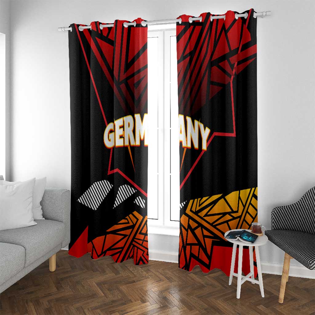 Forever Germany Window Curtain Deutschland Eagle - Wonder Print Shop