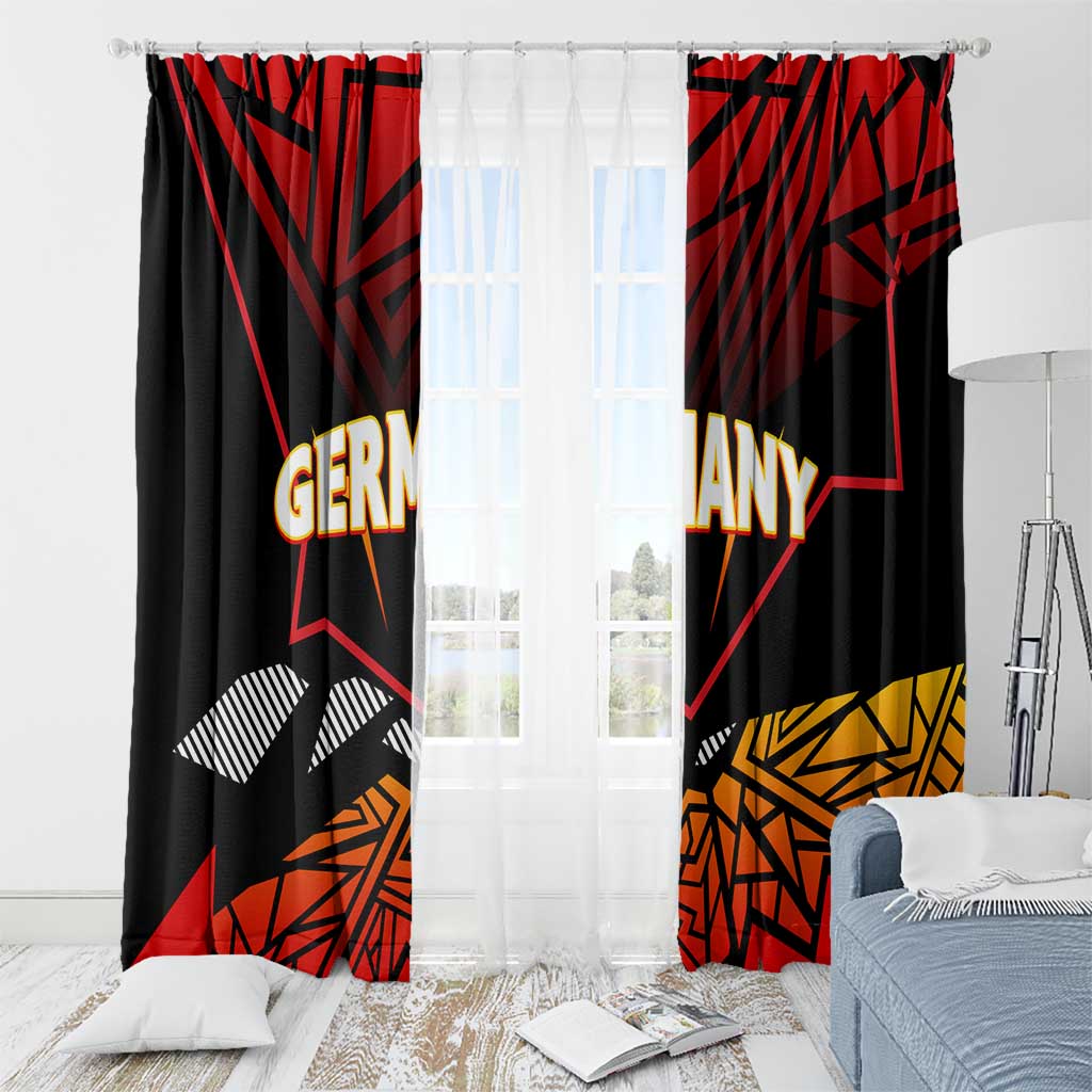 Forever Germany Window Curtain Deutschland Eagle - Wonder Print Shop
