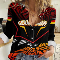 Forever Germany Women Casual Shirt Deutschland Eagle - Wonder Print Shop