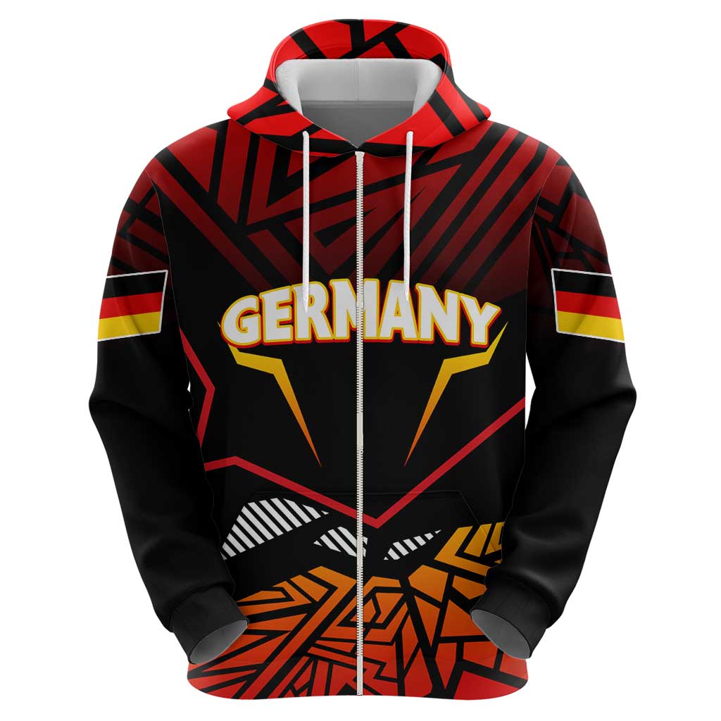 Forever Germany Zip Hoodie Deutschland Eagle - Wonder Print Shop