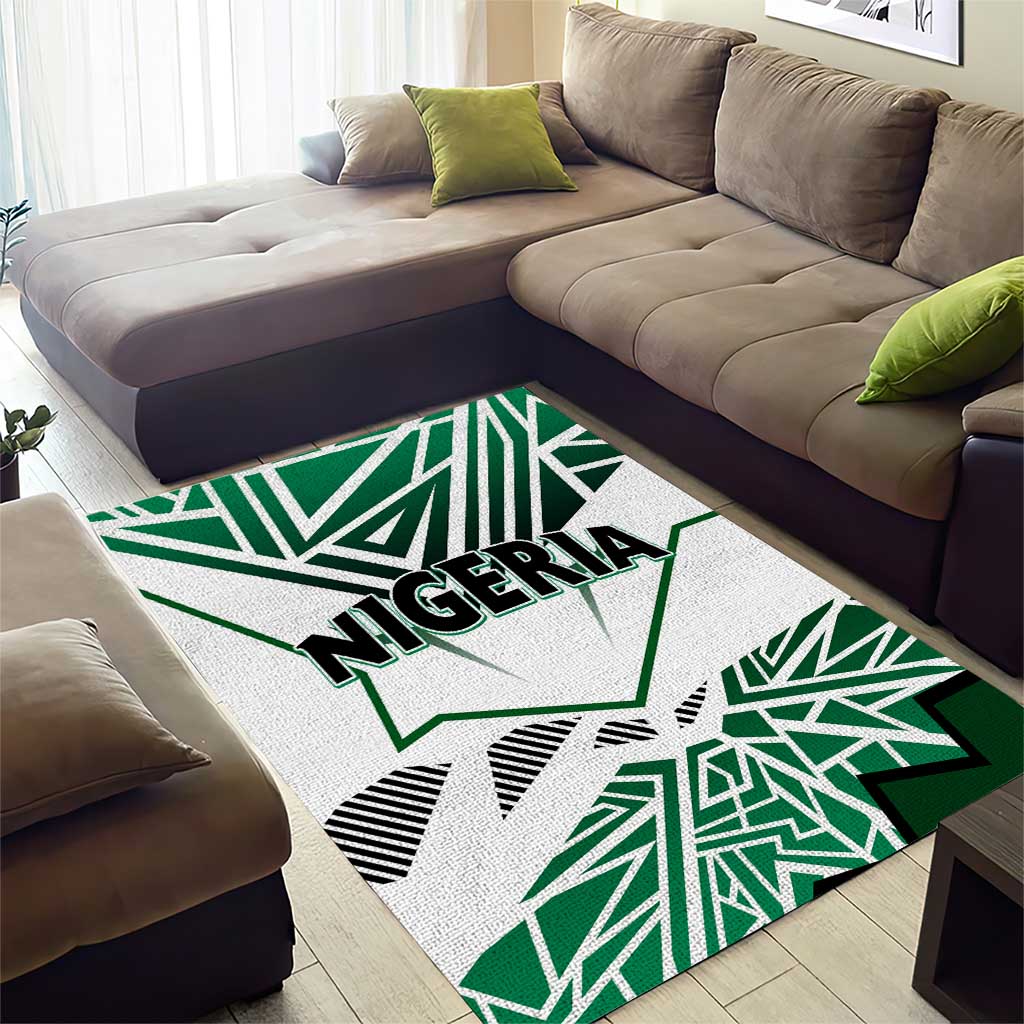 Forever Nigeria Area Rug Nigerian Flag - Wonder Print Shop