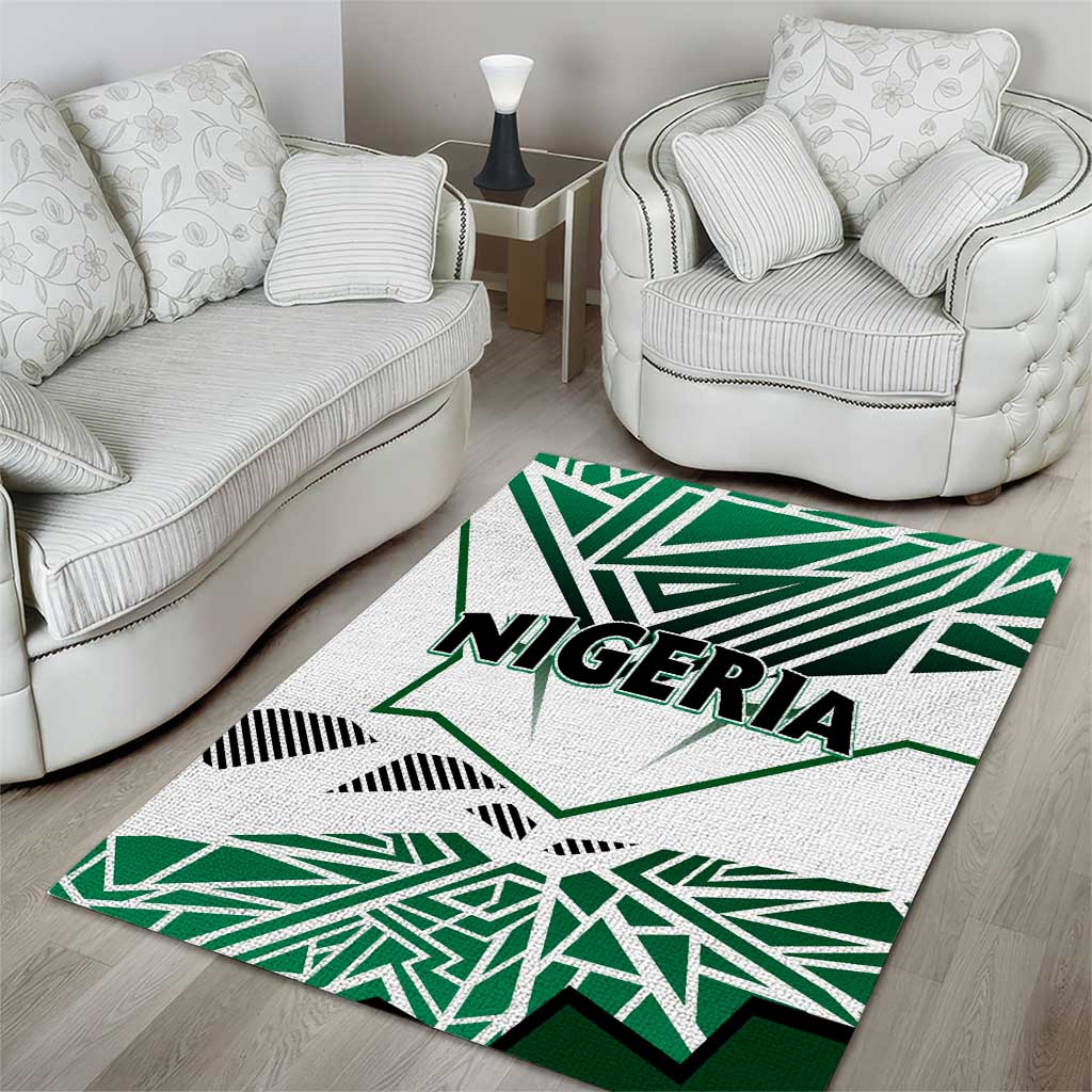 Forever Nigeria Area Rug Nigerian Flag - Wonder Print Shop