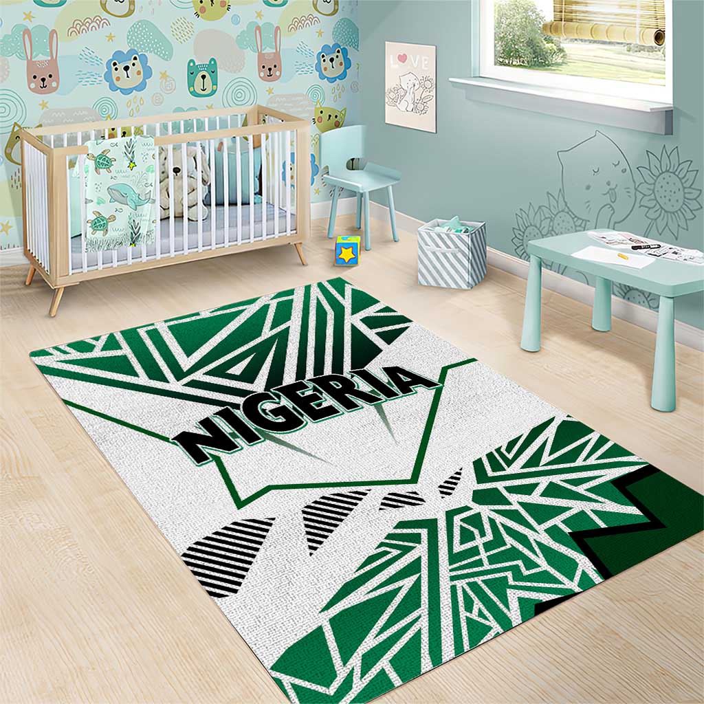 Forever Nigeria Area Rug Nigerian Flag - Wonder Print Shop