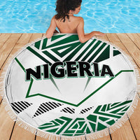 Forever Nigeria Beach Blanket Nigerian Flag - Wonder Print Shop