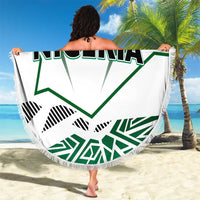 Forever Nigeria Beach Blanket Nigerian Flag - Wonder Print Shop