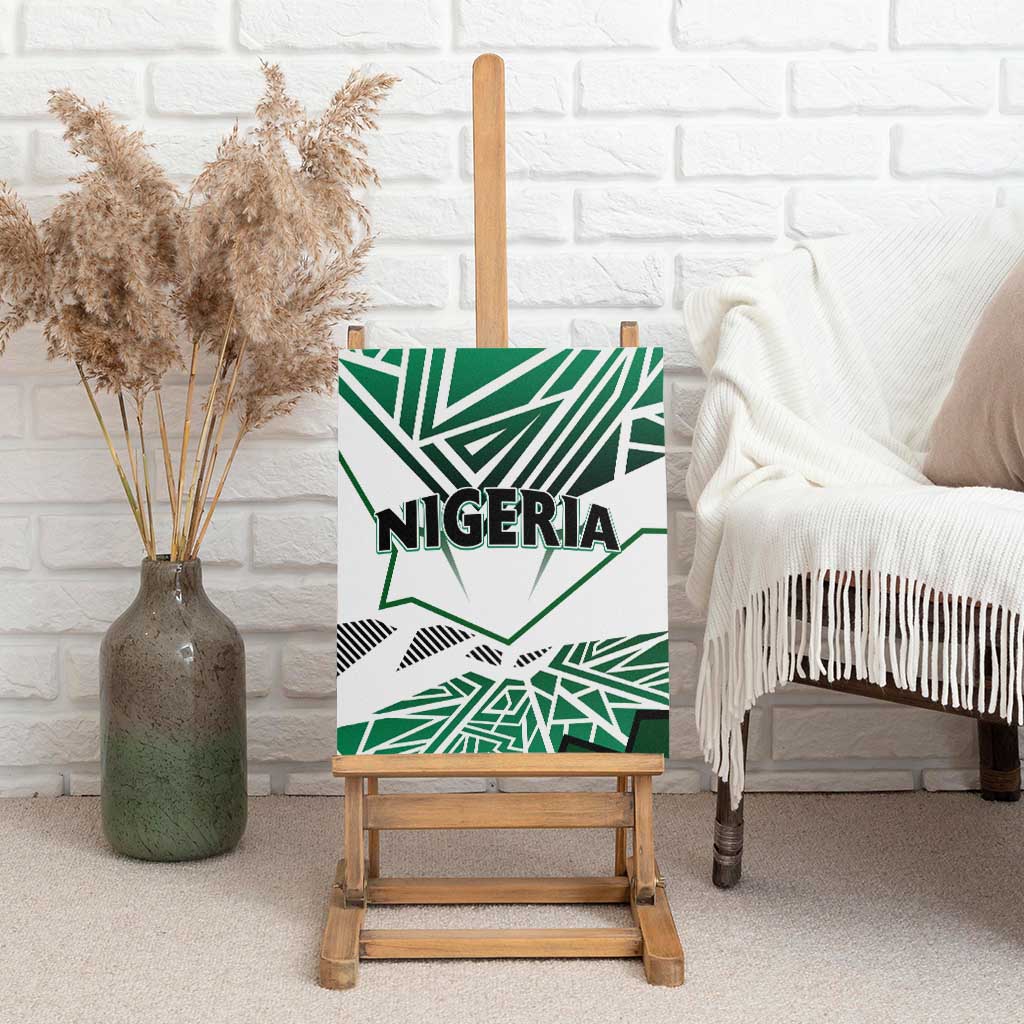 Forever Nigeria Canvas Wall Art Nigerian Flag - Wonder Print Shop