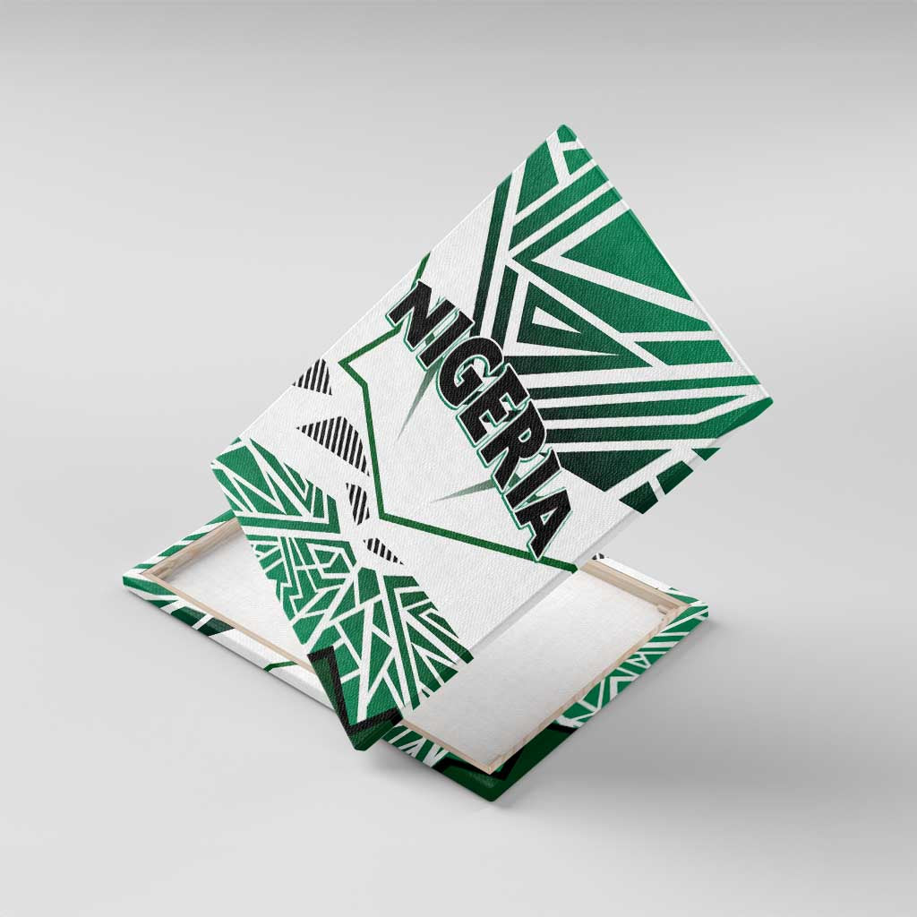 Forever Nigeria Canvas Wall Art Nigerian Flag - Wonder Print Shop