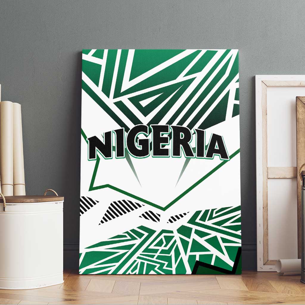 Forever Nigeria Canvas Wall Art Nigerian Flag - Wonder Print Shop