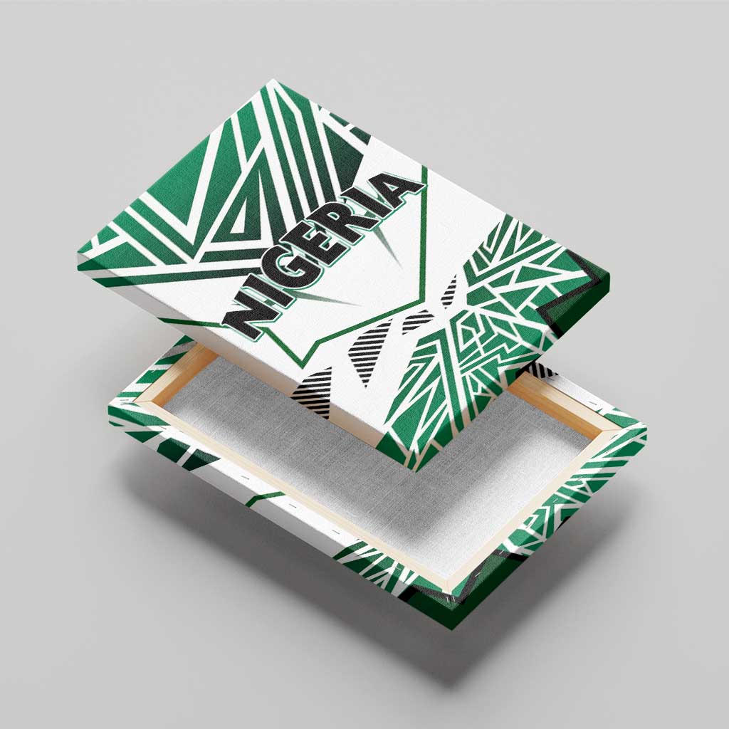 Forever Nigeria Canvas Wall Art Nigerian Flag - Wonder Print Shop