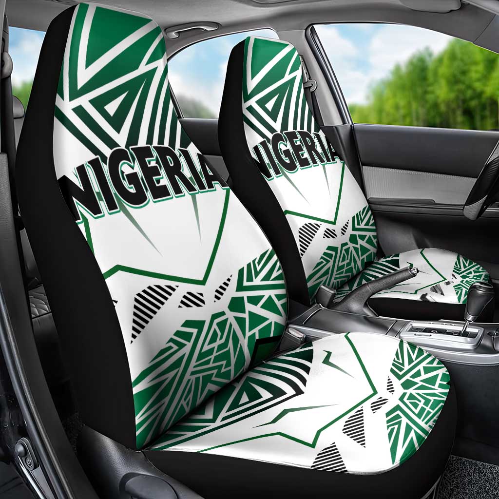 Forever Nigeria Car Seat Cover Nigerian Flag - Wonder Print Shop