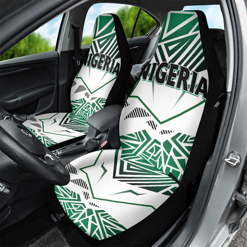 Forever Nigeria Car Seat Cover Nigerian Flag - Wonder Print Shop