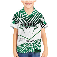 Forever Nigeria Family Matching Mermaid Dress and Hawaiian Shirt Nigerian Flag - Wonder Print Shop
