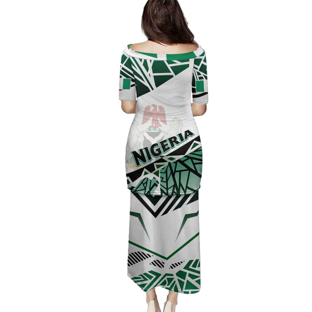 Forever Nigeria Family Matching Puletasi and Hawaiian Shirt Nigerian Flag - Wonder Print Shop
