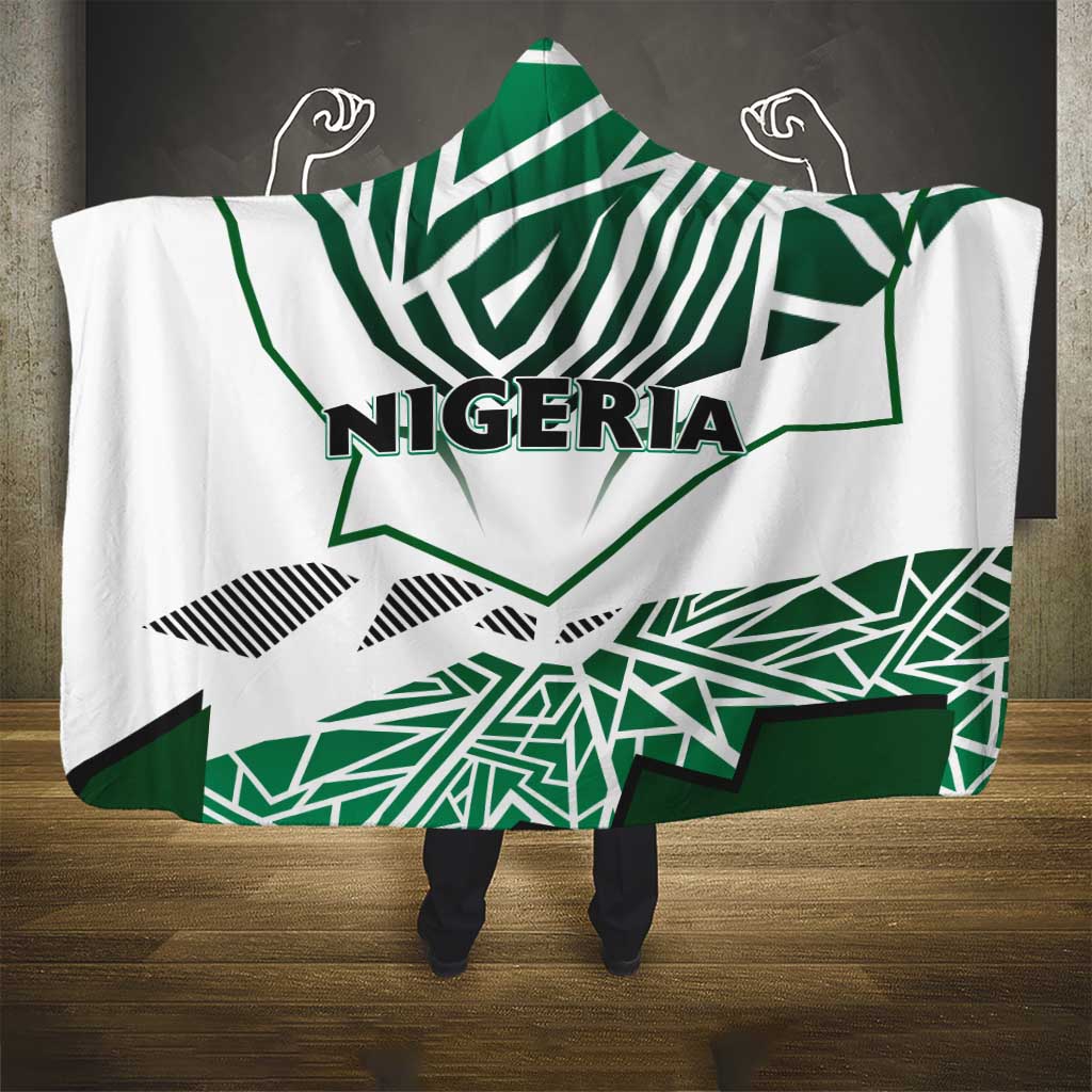 Forever Nigeria Hooded Blanket Nigerian Flag