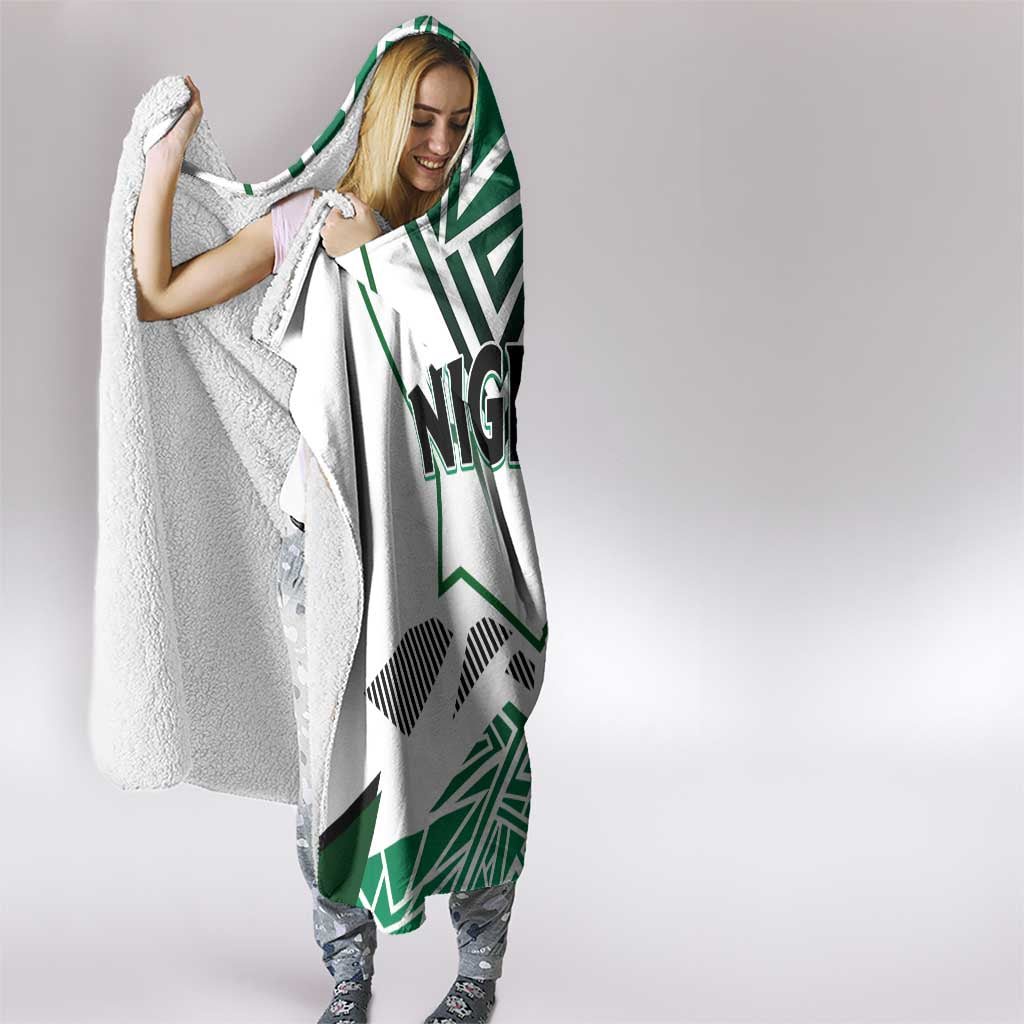 Forever Nigeria Hooded Blanket Nigerian Flag