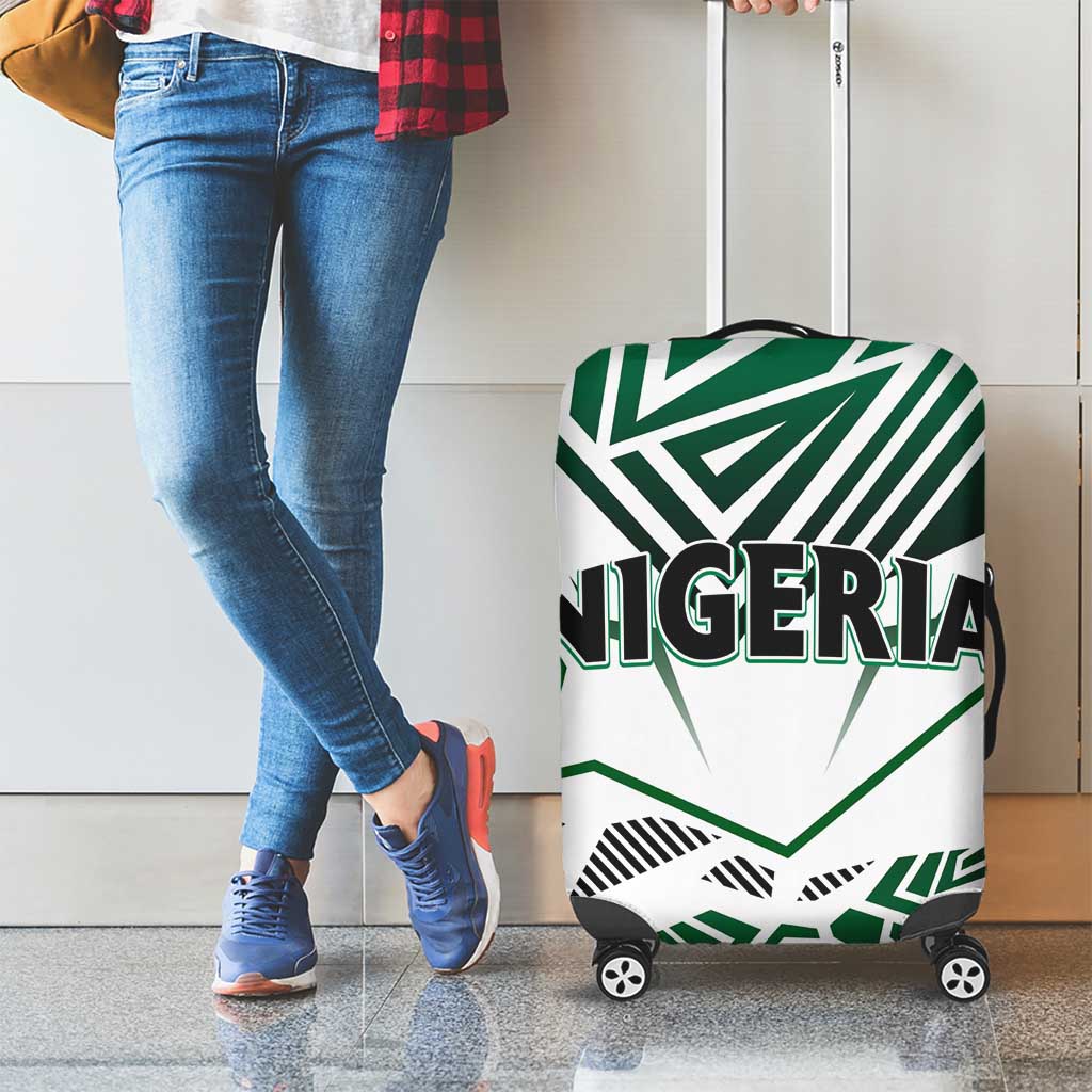 Forever Nigeria Luggage Cover Nigerian Flag - Wonder Print Shop