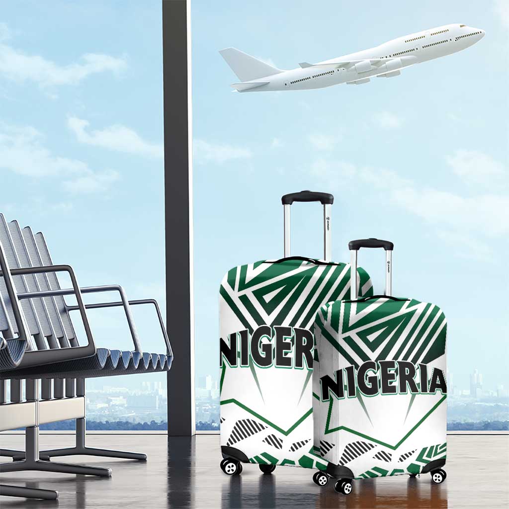 Forever Nigeria Luggage Cover Nigerian Flag - Wonder Print Shop